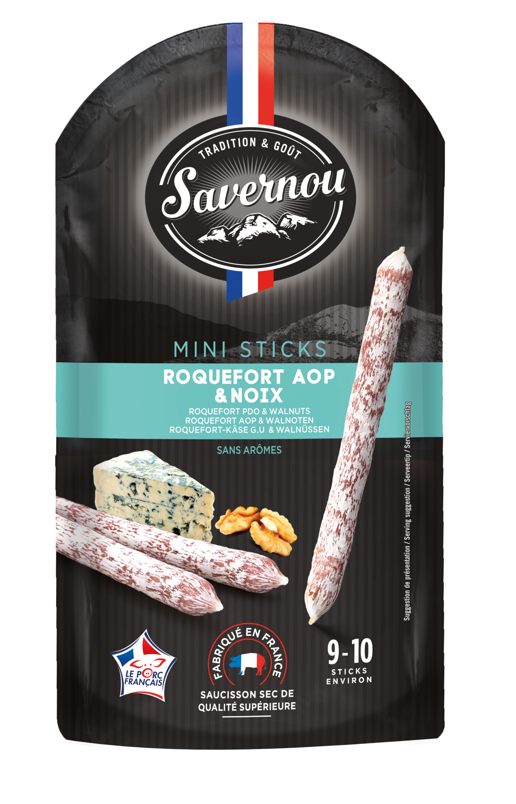 STICKS ROQUEFORT ET NOIX
